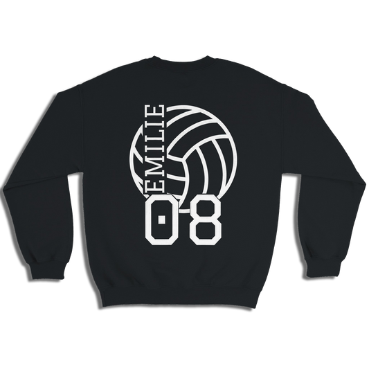 Personalisiertes Volleyball-Sweatshirt – Produktfoto 2
