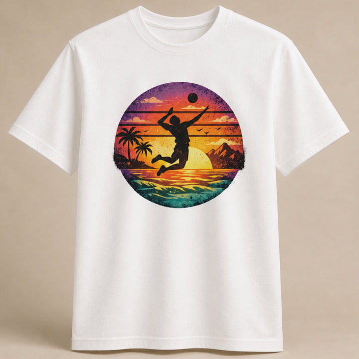 Sunset Spike Volleyball Shirt