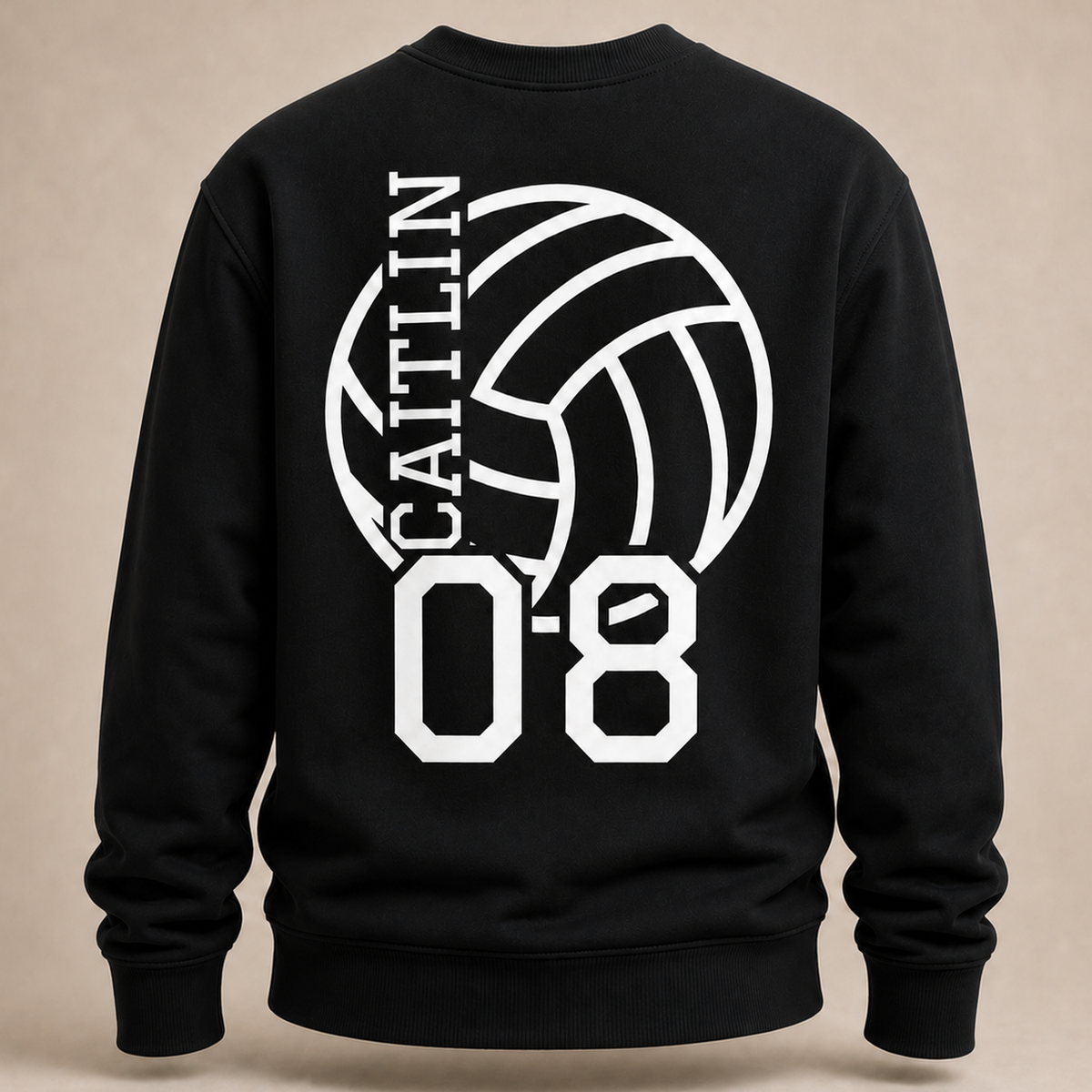 Personalisiertes Volleyball-Sweatshirt