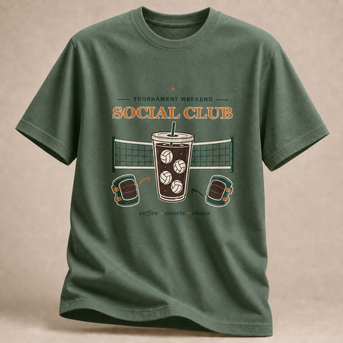 Social Club – Volleyball-T-Shirt