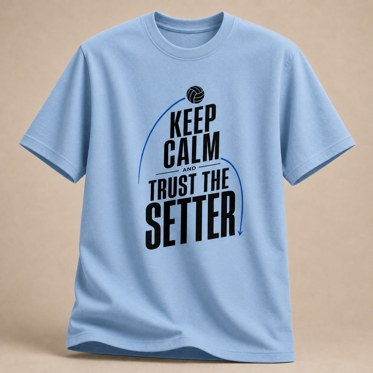 Keep Calm Setter Volleyball-T-Shirt