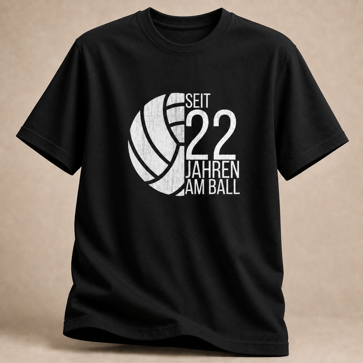 Seit 22 Jahren am Ball T-Shirt Personalisiert