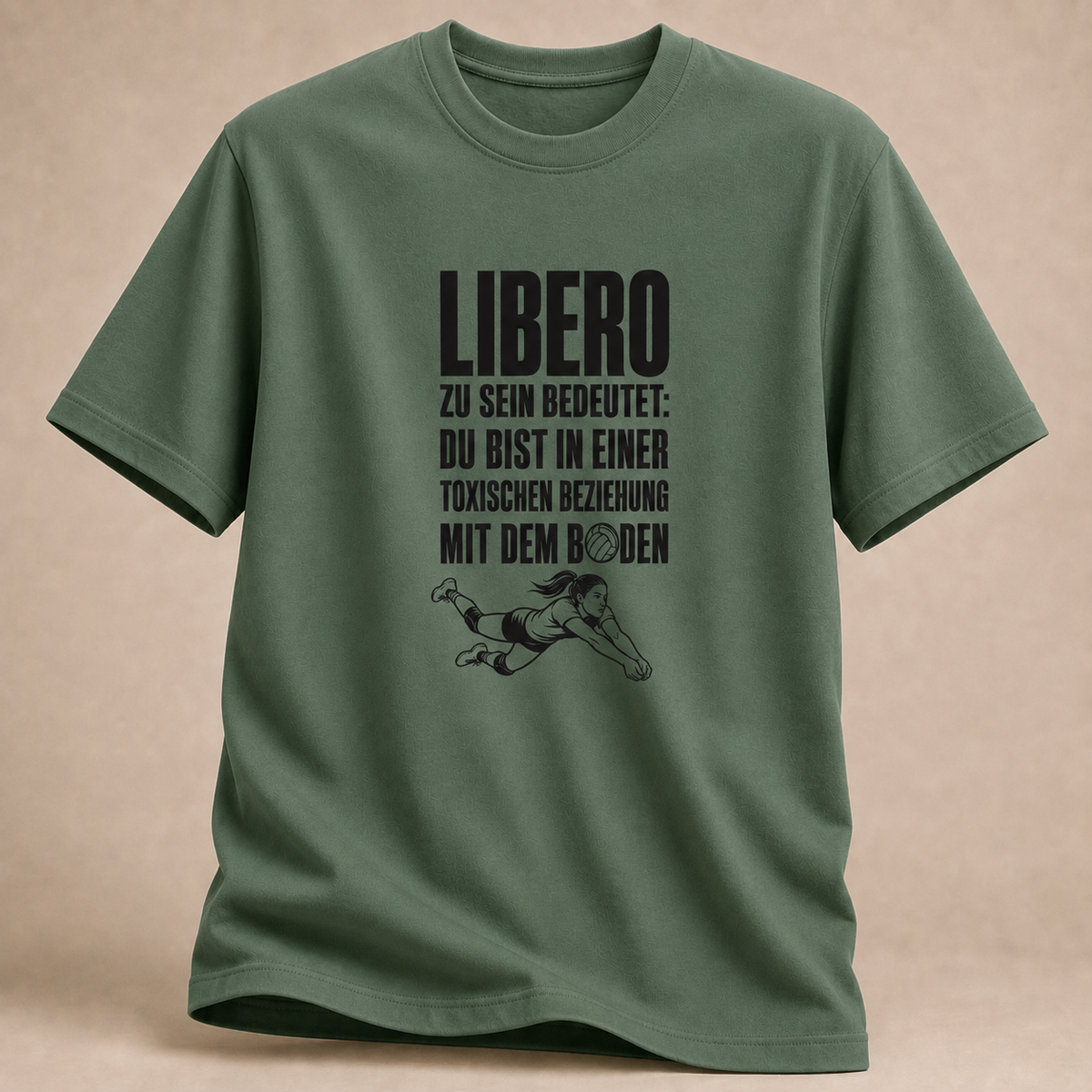 Libero Bodenbeziehung T-Shirt