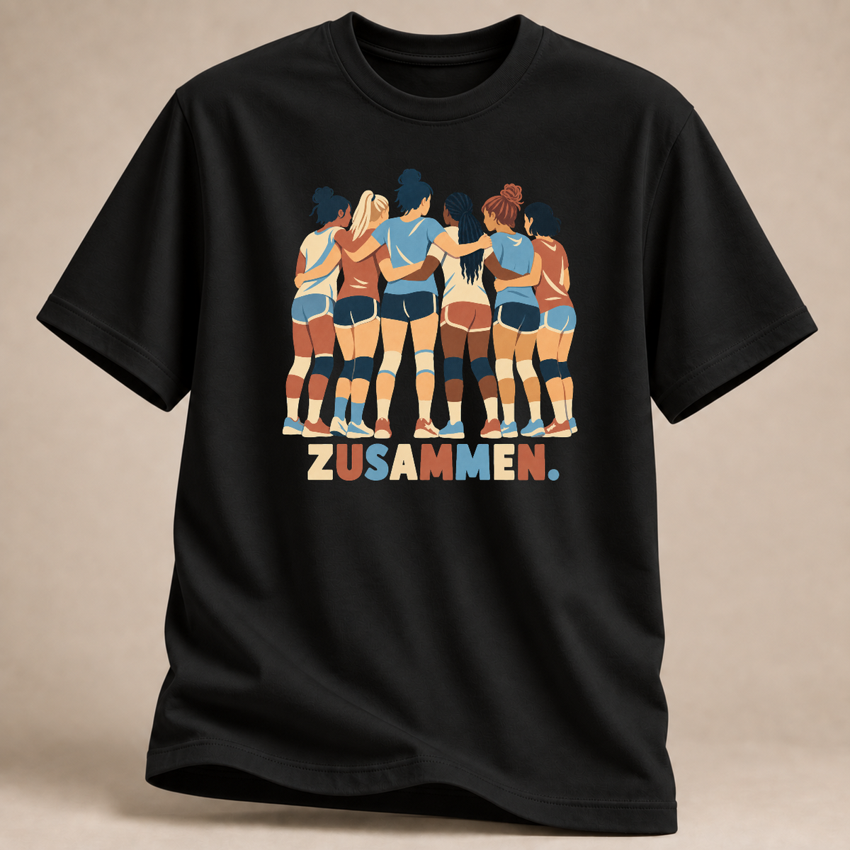 RÜCKRAUM – Zusammen T-Shirt – Black