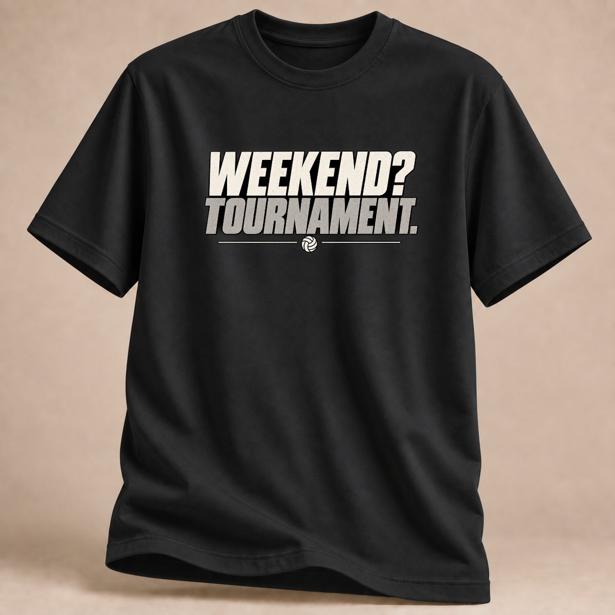 RÜCKRAUM – Weekend Tournament T-Shirt – Black