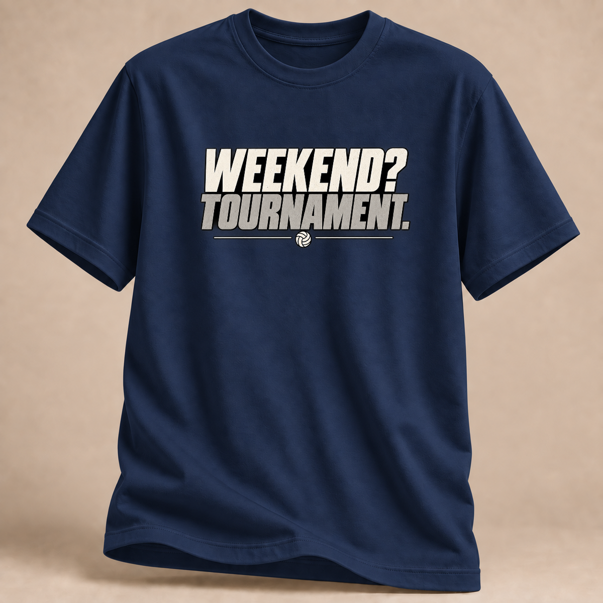 RÜCKRAUM – Weekend Tournament T-Shirt – Navy