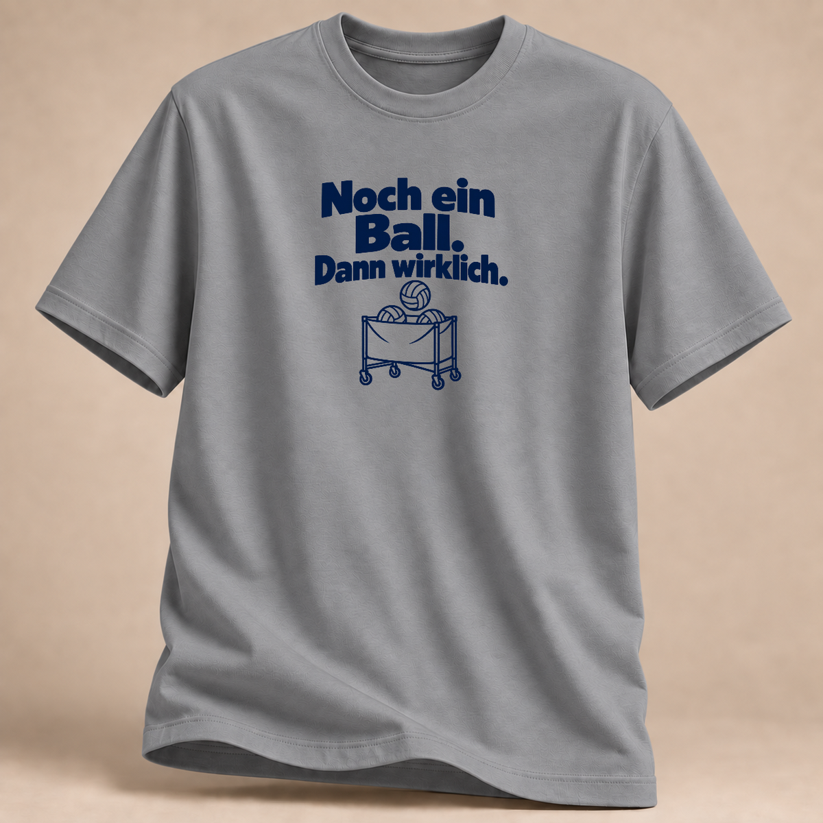 RÜCKRAUM – Noch ein Ball T-Shirt – Sportgrau