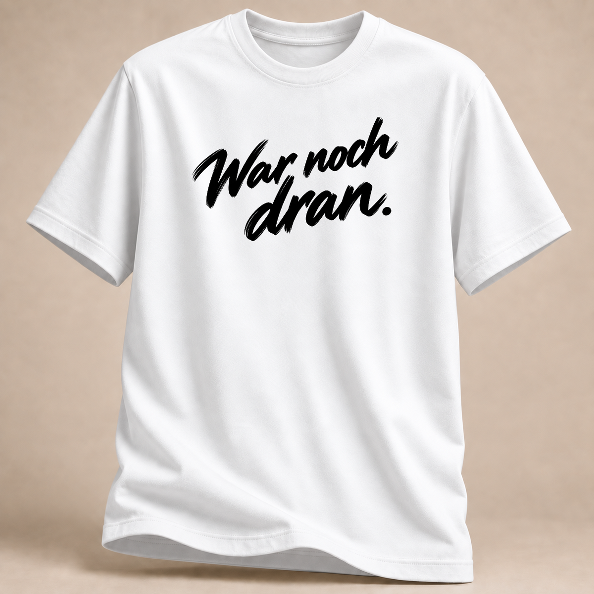 RÜCKRAUM – War noch dran T-Shirt – Weiß
