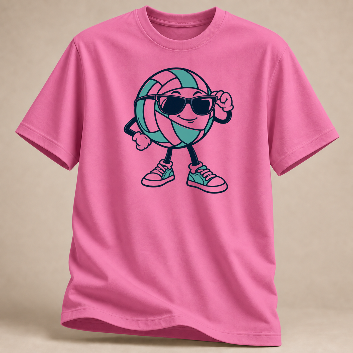 RÜCKRAUM – Sonnenbrillen Ball T-Shirt – Rosa