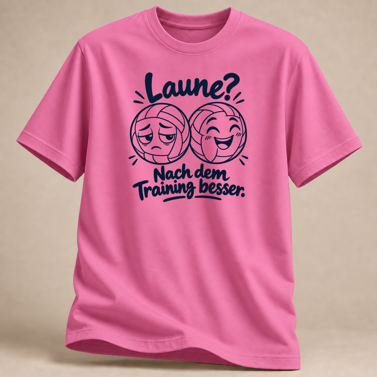 RÜCKRAUM – Training macht Laune T-Shirt – Azalee