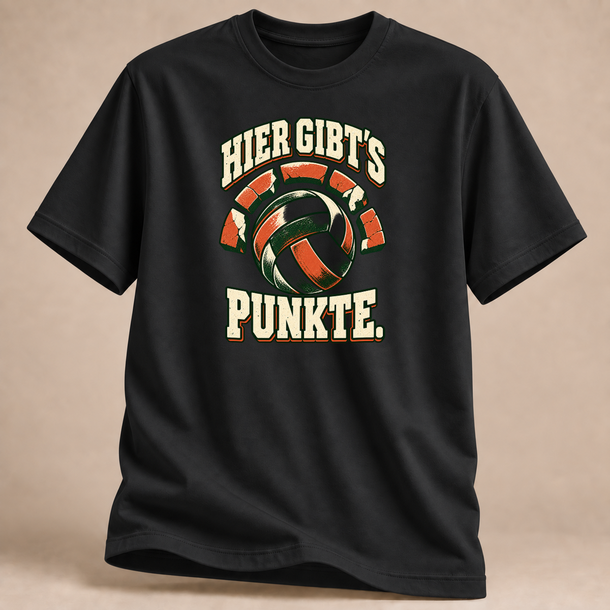 RÜCKRAUM – Hier gibt’s Punkte T-Shirt – Schwarz