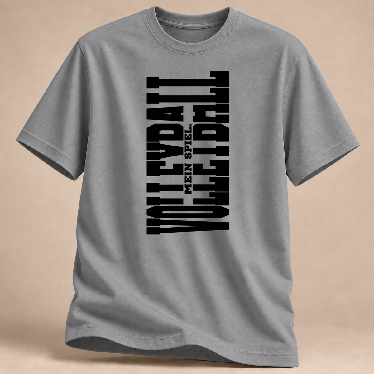 RÜCKRAUM – Volleyball Men’s Style T-Shirt – Sportgrau