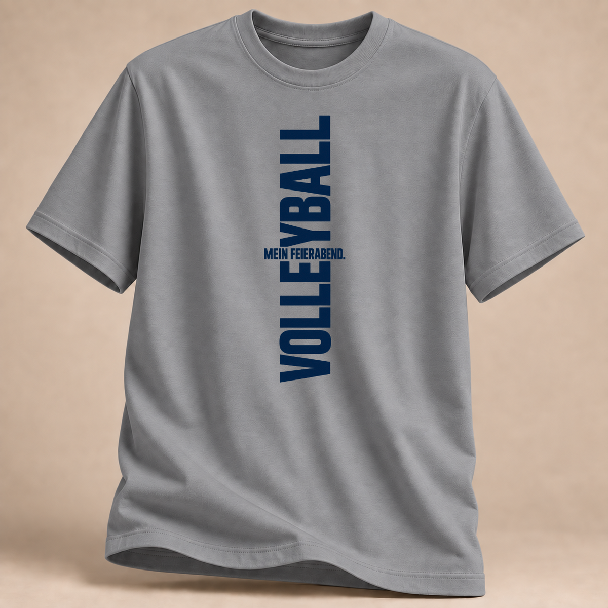 RÜCKRAUM – Feierabend Volleyball T-Shirt – Sportgrau