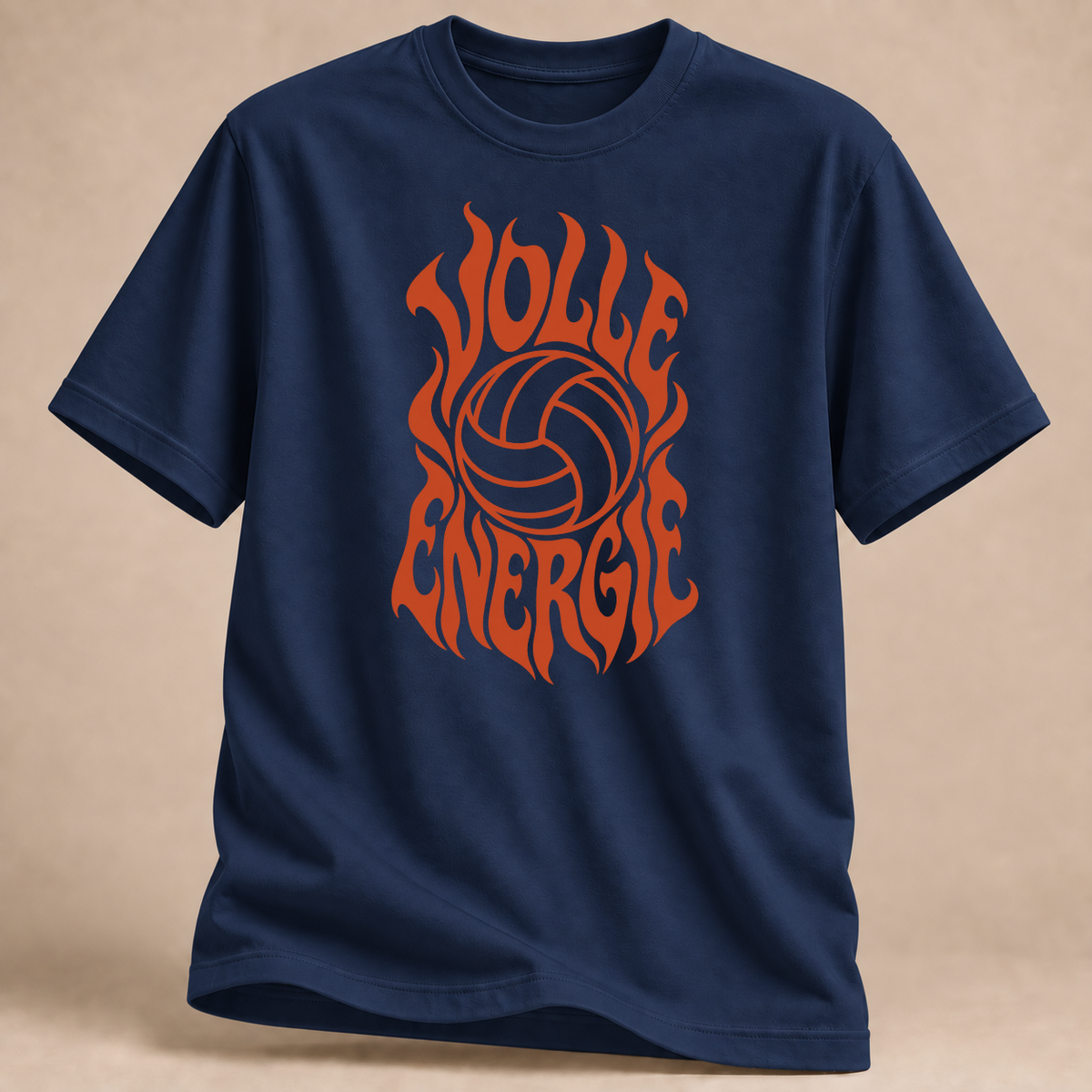 RÜCKRAUM – Volley Energy T-Shirt – Marineblau