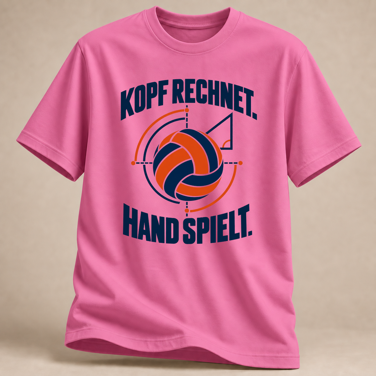 RÜCKRAUM – Kopf rechnet Hand spielt T-Shirt – Azalee
