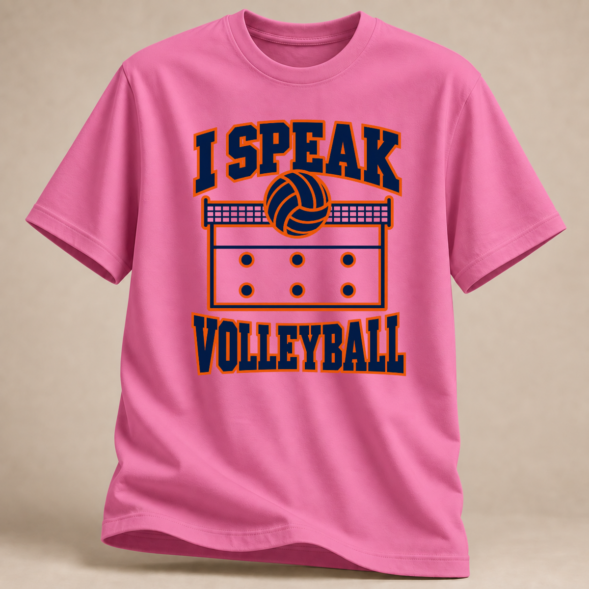 RÜCKRAUM – I Speak Volleyball Retro T-Shirt – Azalee
