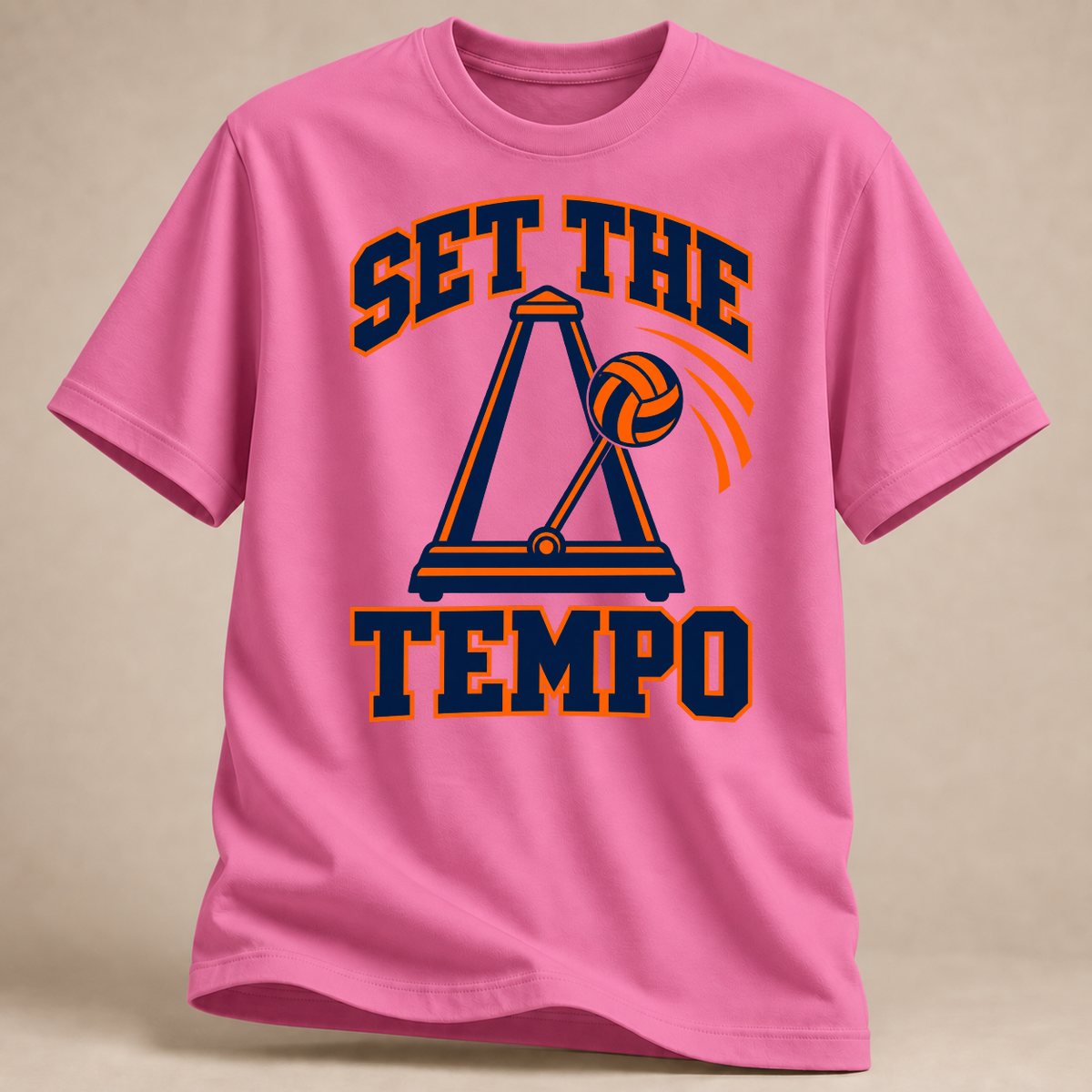 RÜCKRAUM – Set The Tempo T-Shirt – Azalee