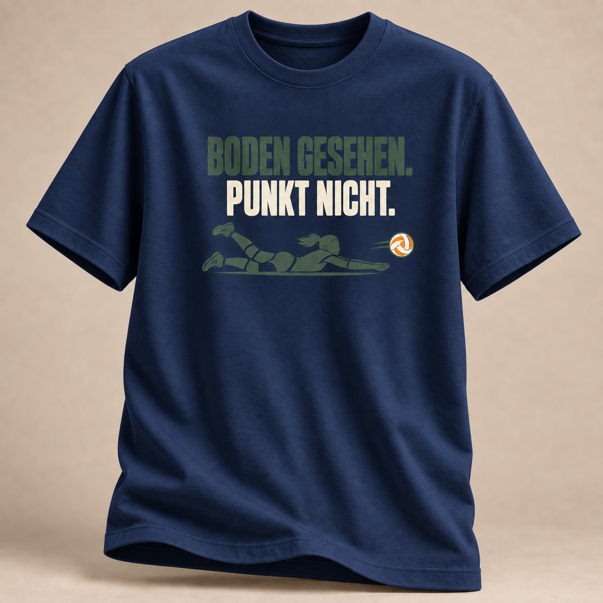 Boden gesehen. Punkt nicht. T-Shirt