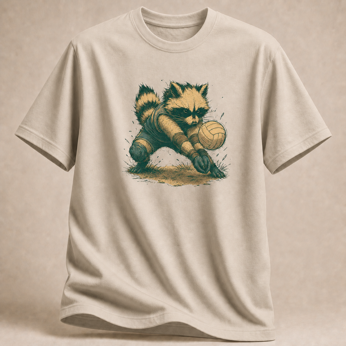 VB Waschbär T-Shirt – Waschbär-Shirt für Training und Freizeit