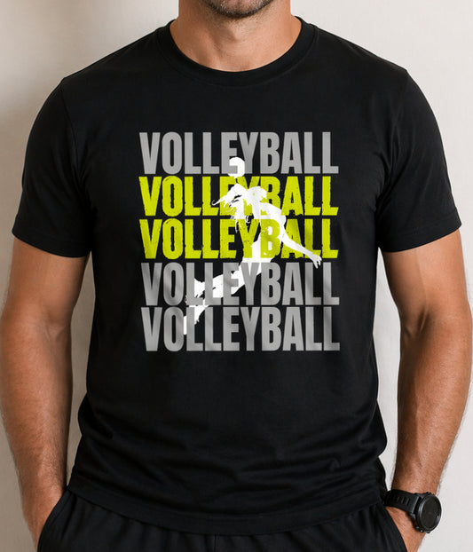 Volley Layers Volleyball Shirt