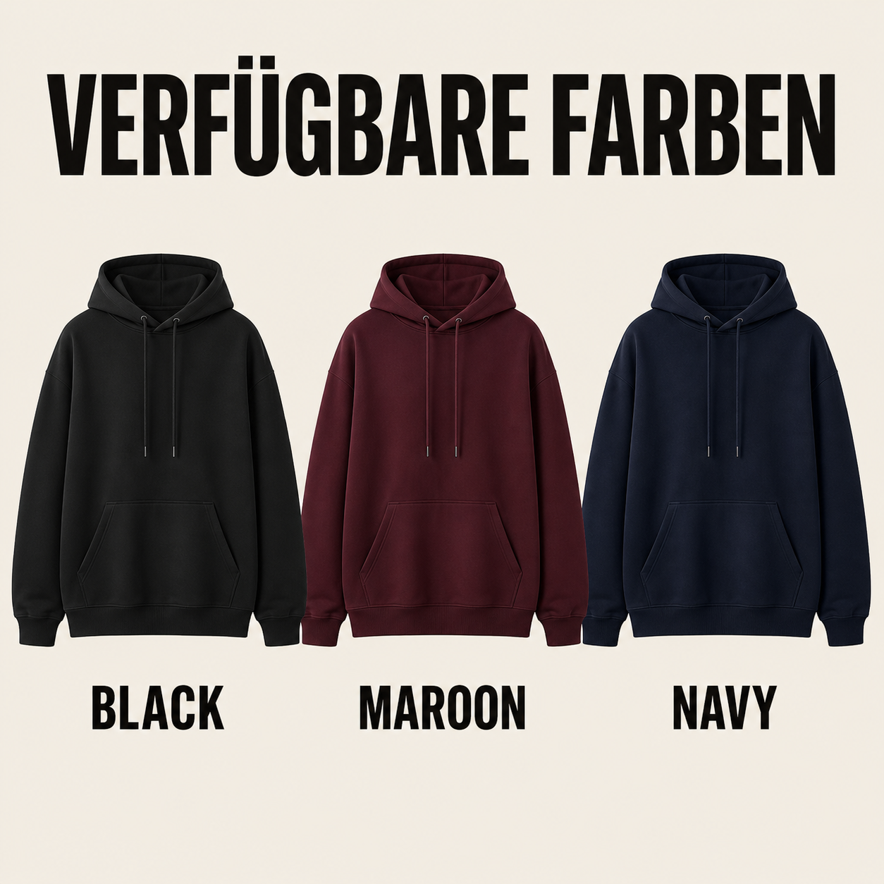 Personalisierter Volleyball-Hoodie mit Wunschname & Wunschnummer