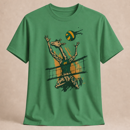 Giraffen Attack Volleyball Shirt