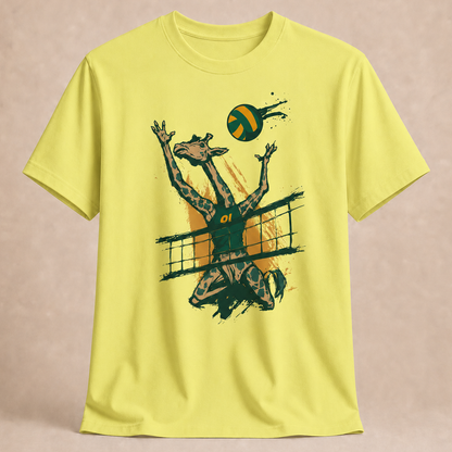 Giraffen Attack Volleyball Shirt
