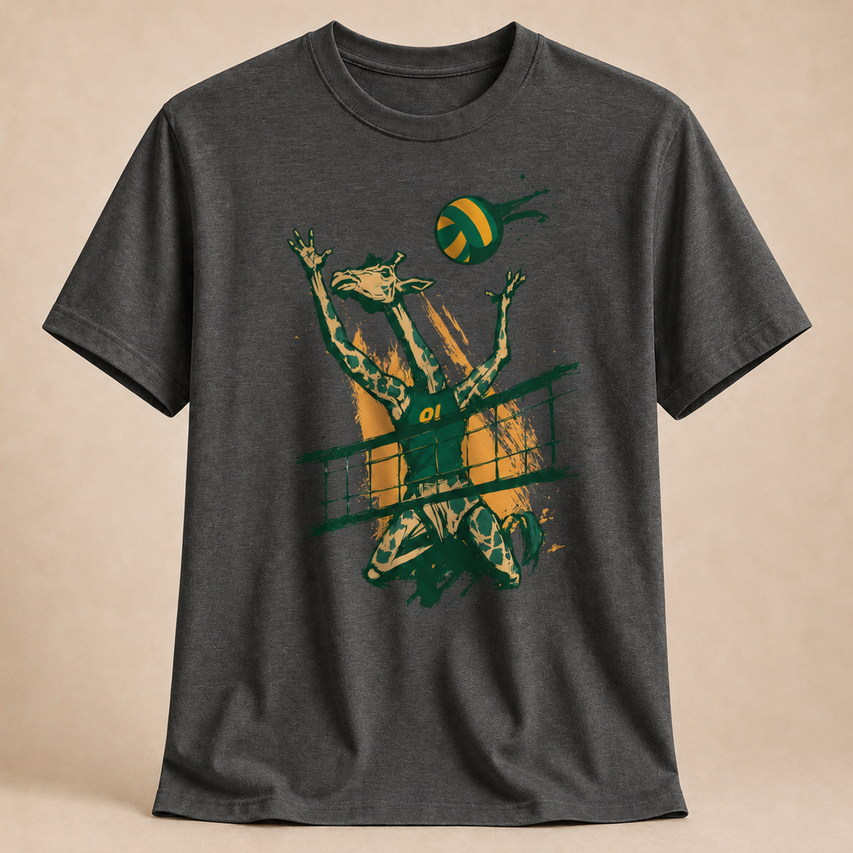 Giraffen Attack Volleyball Shirt