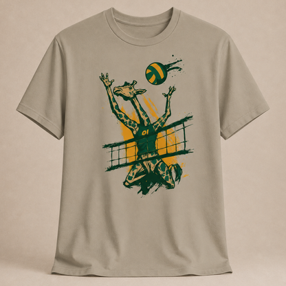 Giraffen Attack Volleyball Shirt