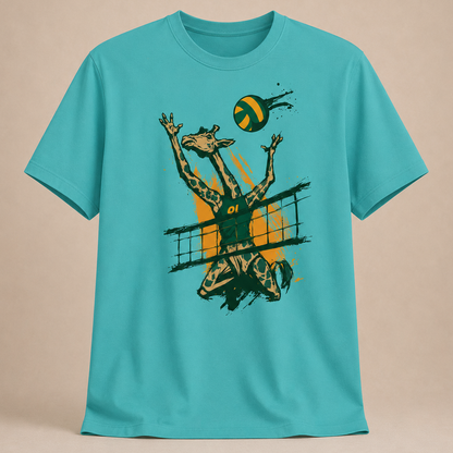 Giraffen Attack Volleyball Shirt