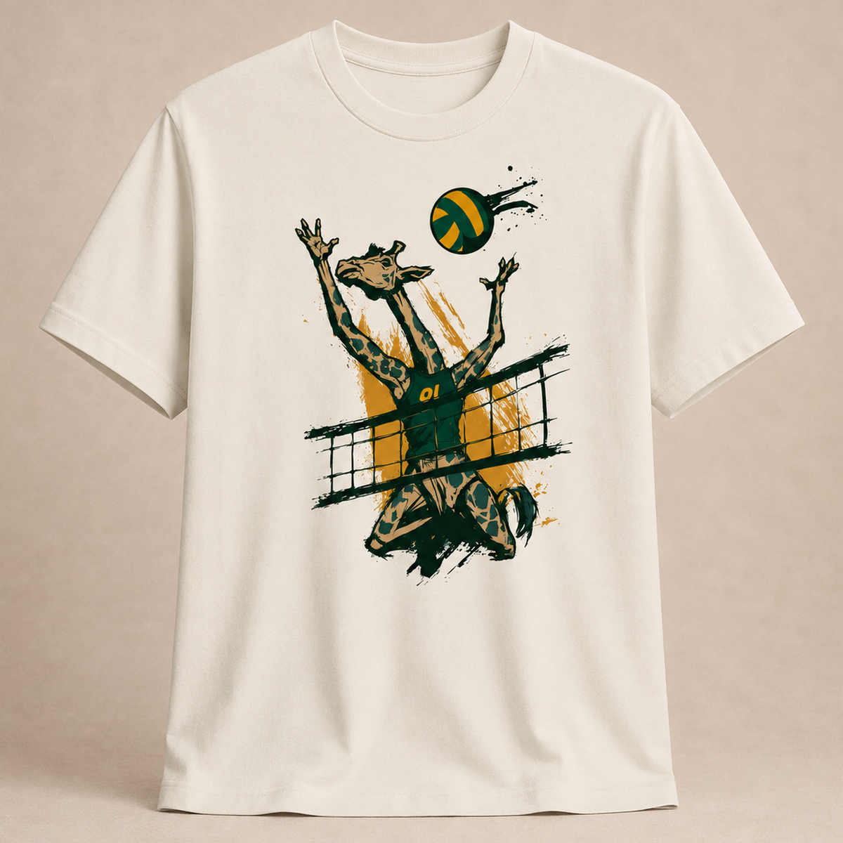Giraffen Attack Volleyball Shirt