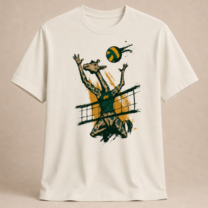 Giraffen Attack Volleyball Shirt