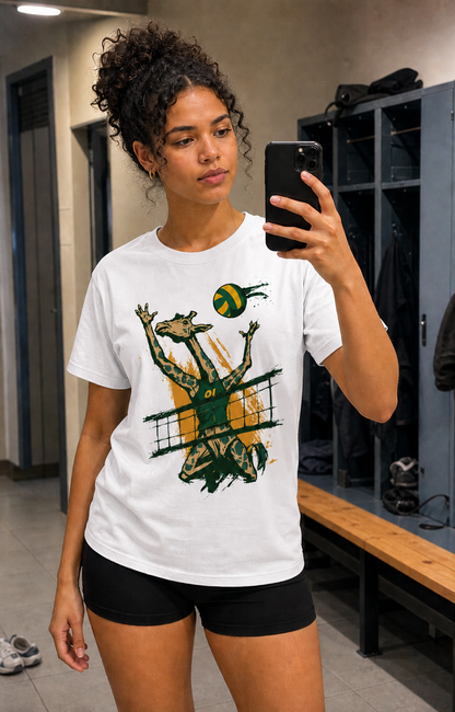 Giraffen Attack Volleyball Shirt