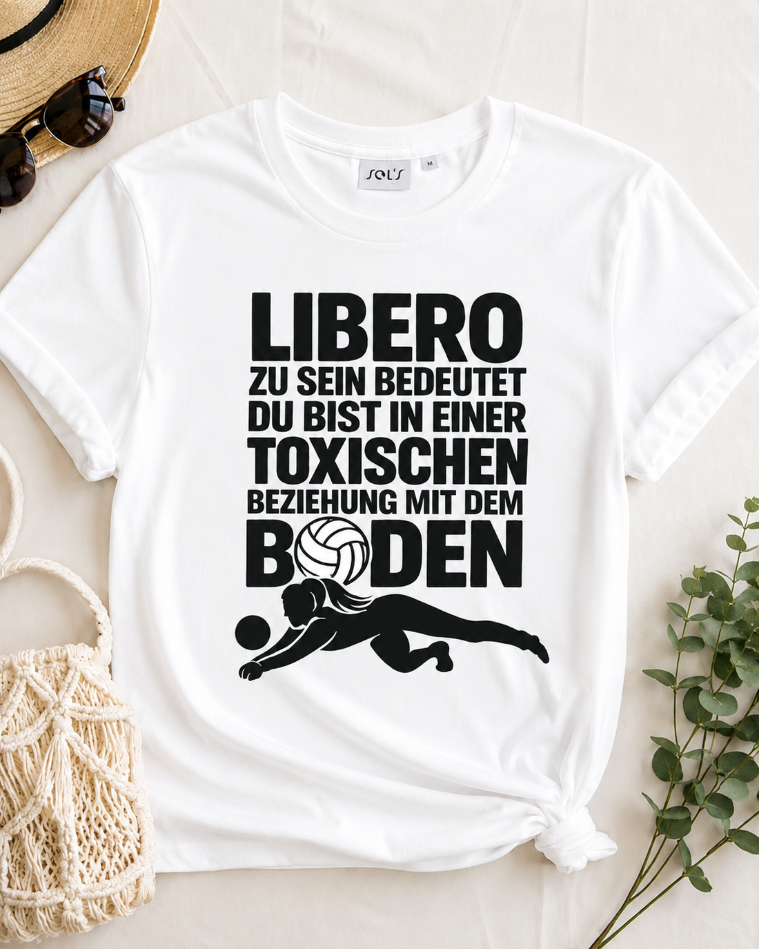 Libero: Toxische Beziehung zum Boden – Shirt – Produktfoto 2