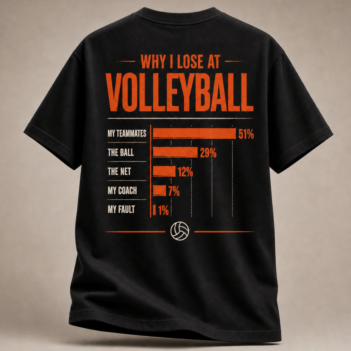 Why I Lose At Volleyball Shirt