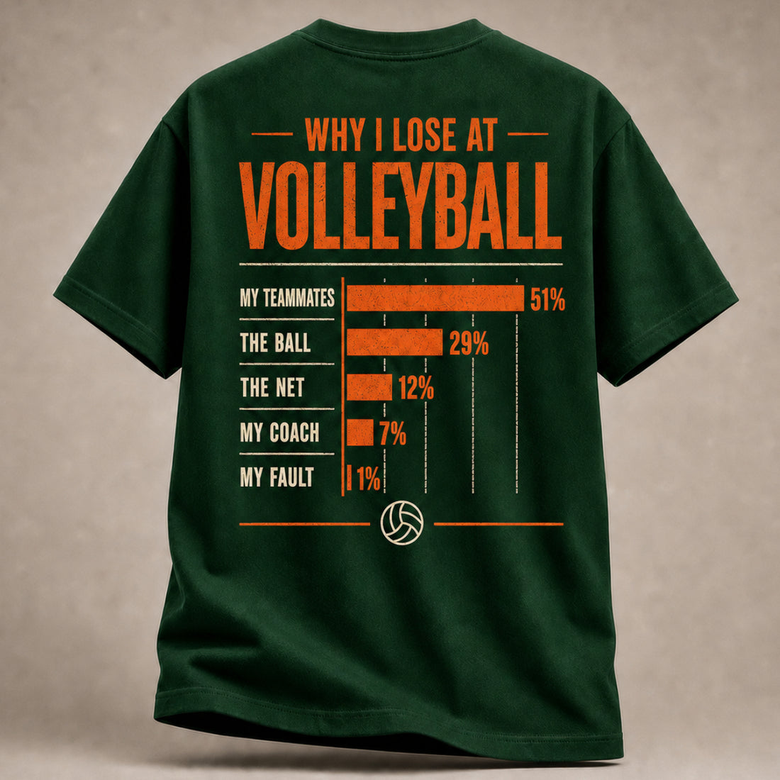 Why I Lose At Volleyball Shirt