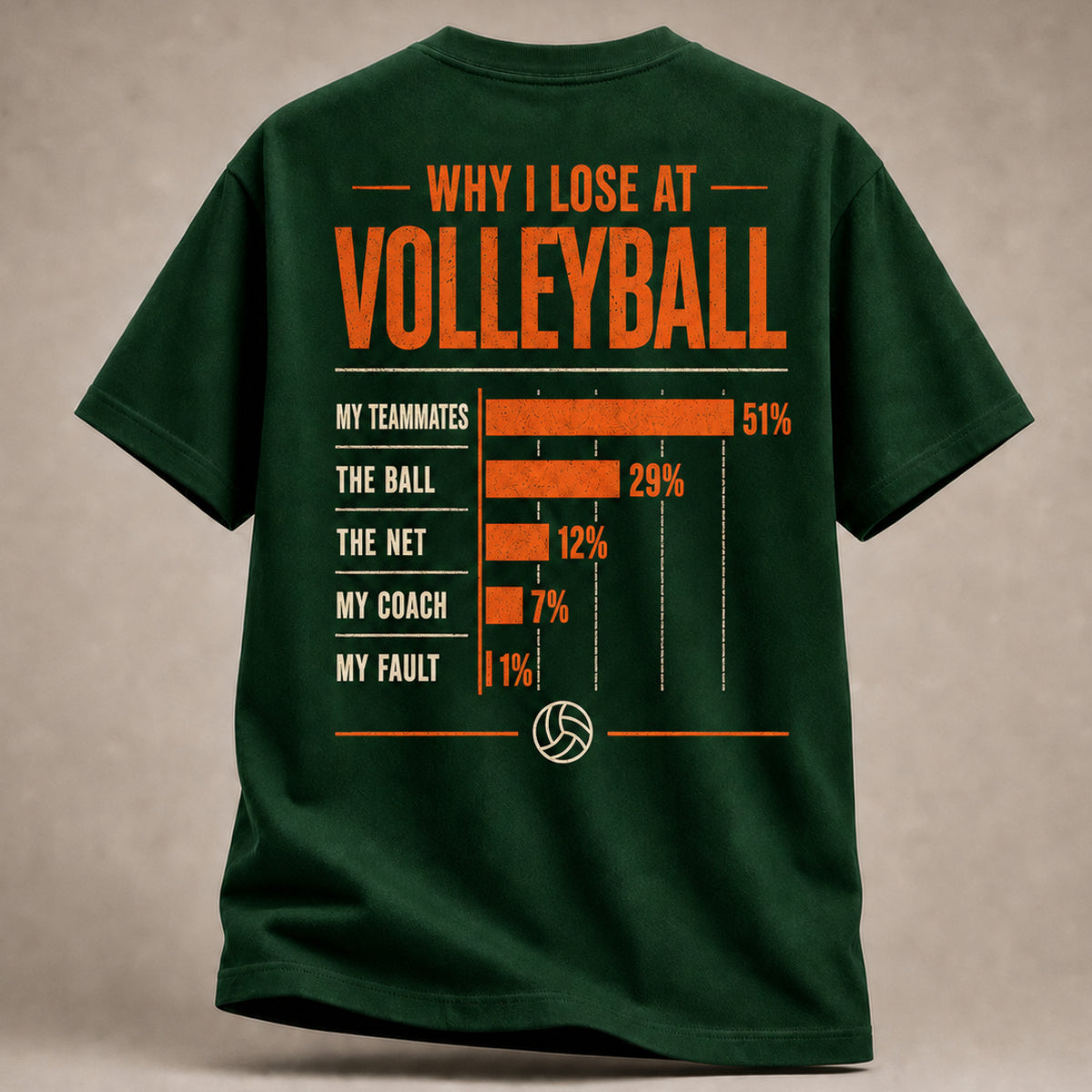 Why I Lose At Volleyball Shirt