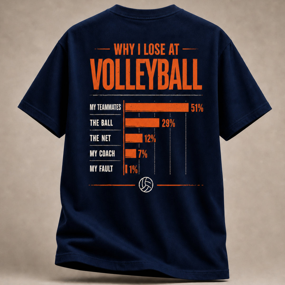 Why I Lose At Volleyball Shirt