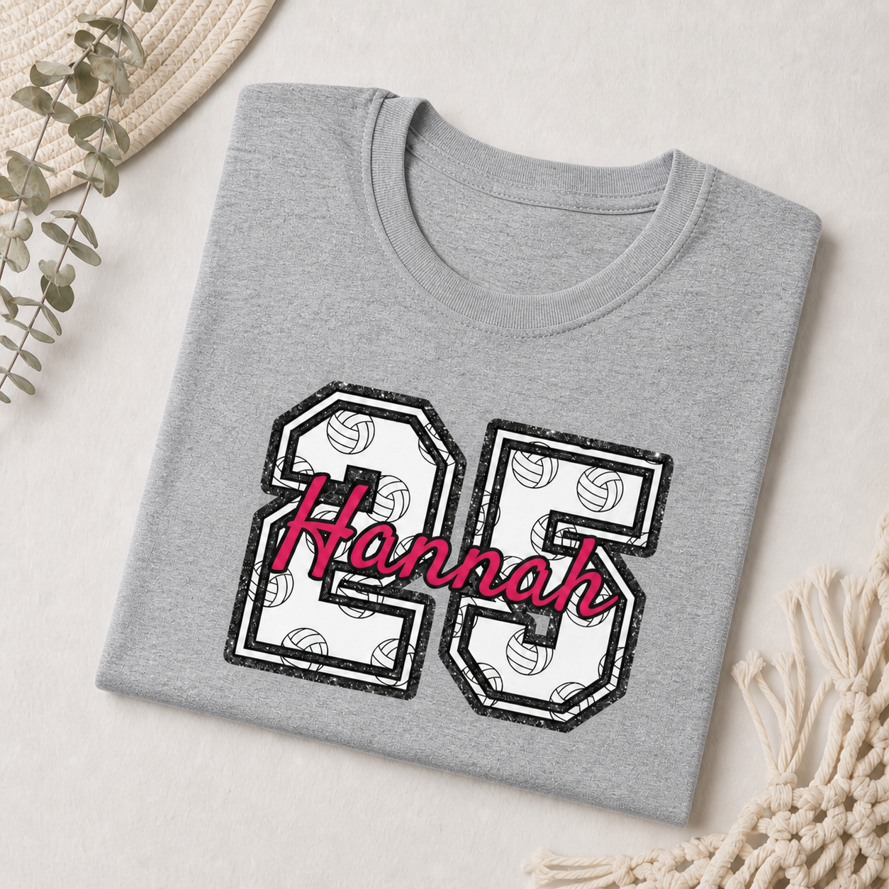 Personalisiertes Volleyball Shirt mit Name & Nummer