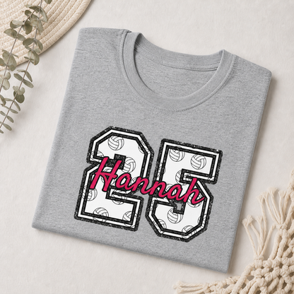 Personalisiertes Volleyball Shirt mit Name & Nummer