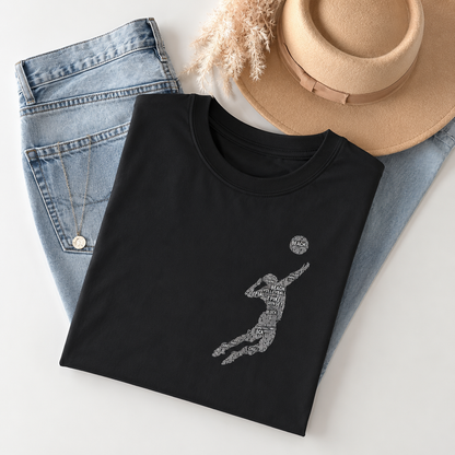 Beach Volleyball Words Shirt