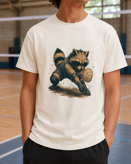 Waschbär Volleyball Club Shirt – Produktfoto