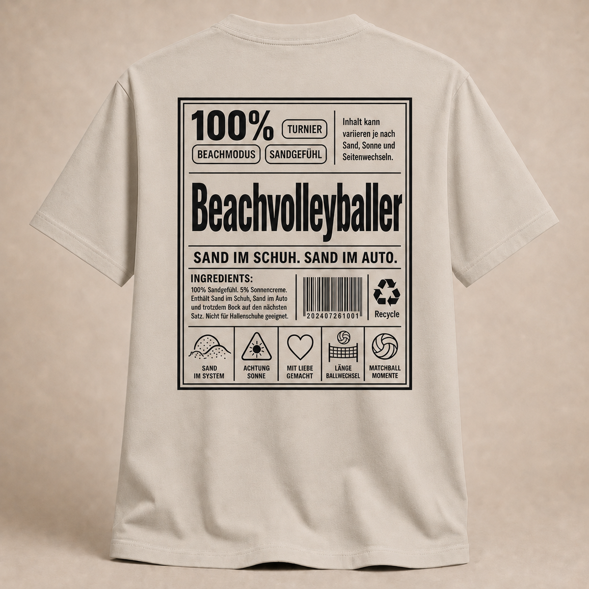 Beachvolleyball How-to Shirt