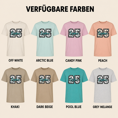 Personalisiertes Volleyball Shirt mit Name & Nummer