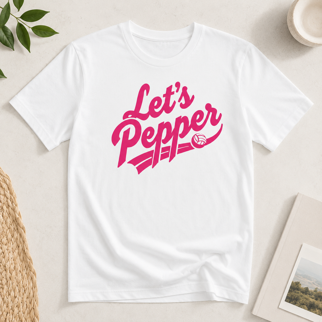 Let’s Pepper Volleyball Shirt – Produktfoto 2