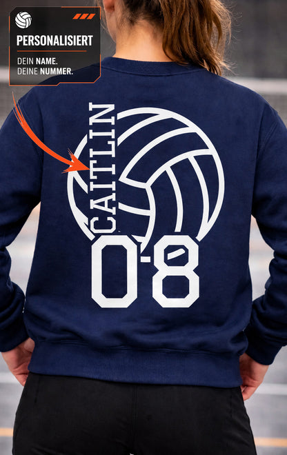 Personalisierter Volleyball Sweatshirt [Unisex]