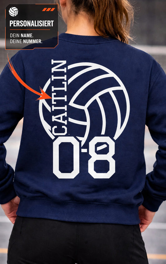 Personalisierter Volleyball Sweatshirt [Unisex]
