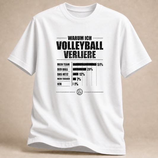Warum ich Volleyball verliere T-Shirt