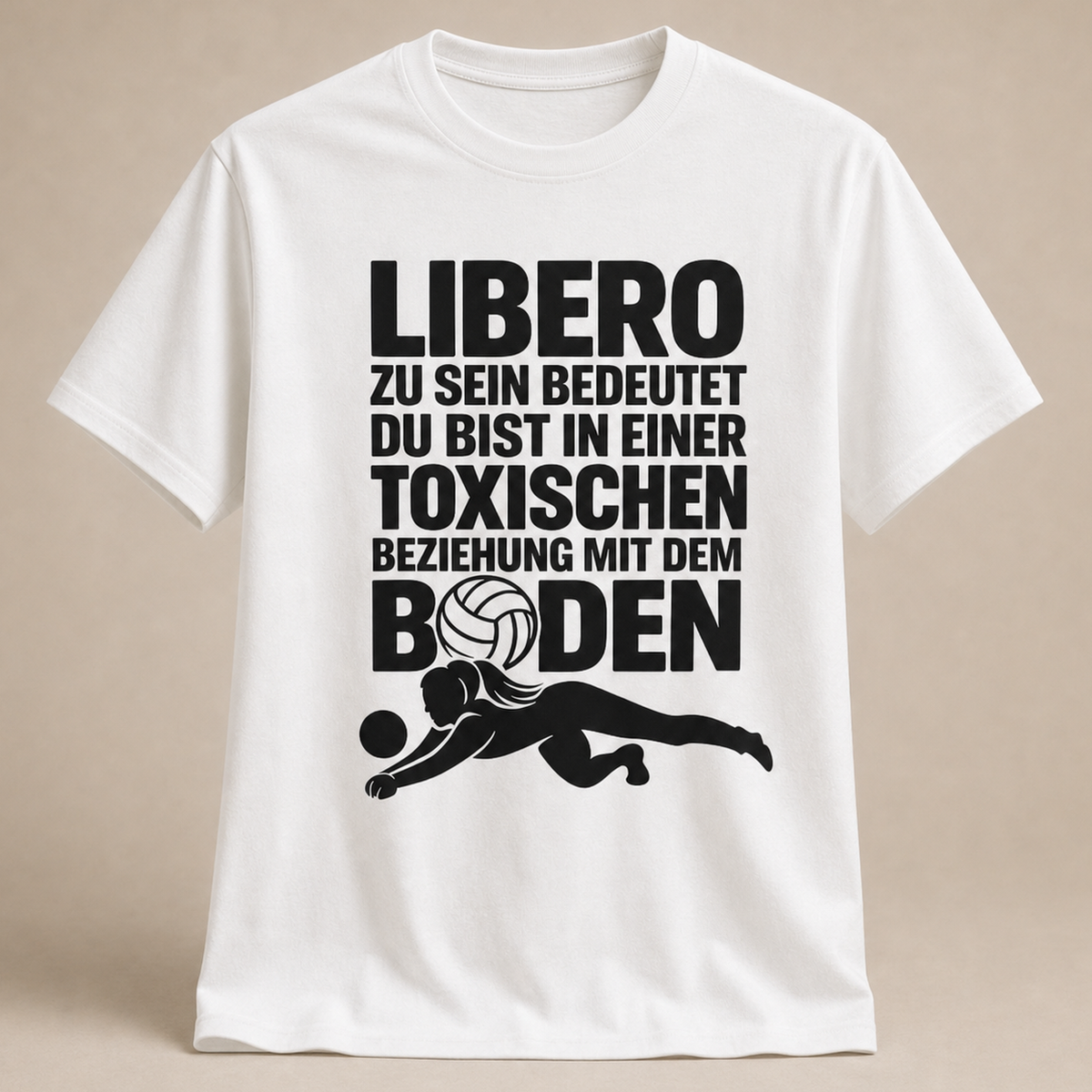 Libero: Toxische Beziehung zum Boden – Shirt