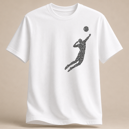 Beachvolleyball Words Shirt